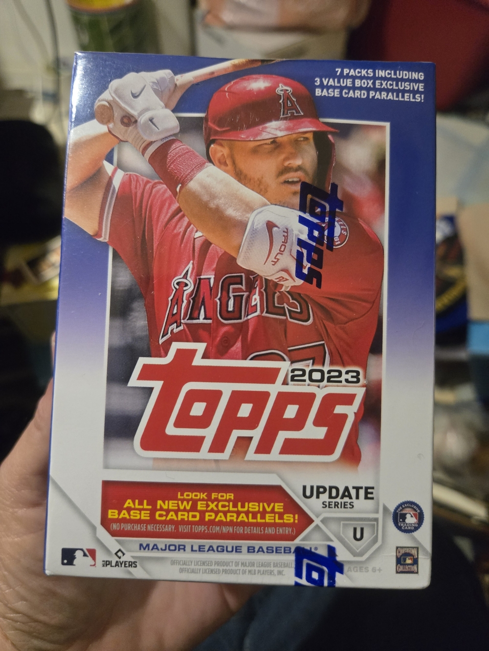 2023 Topps Baseball Update Sealed Blaster Box
